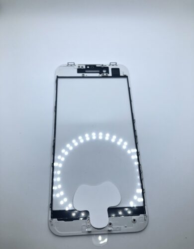 стекло для переклейки iphone 8 белое